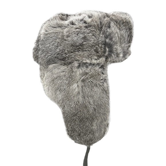 Crown Cap Other - CROWN CAP Rabbit Fur Winter Trapper Hat XL